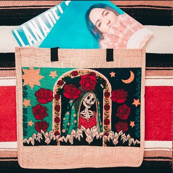 Day of the Dead ππ₯ Boho tote - Picture 2 of 6